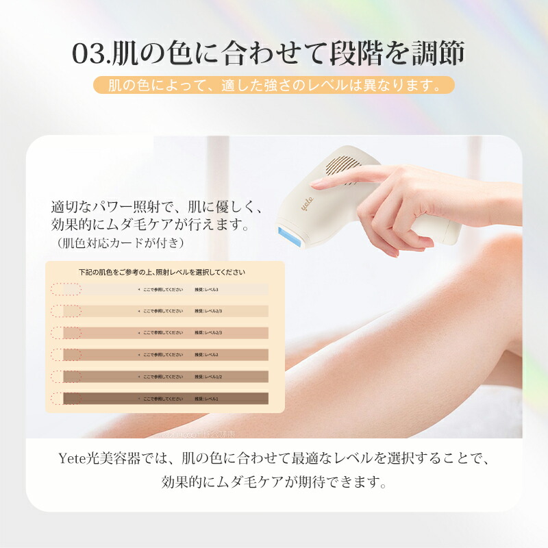 楽天市場】目玉 yete（エイティー）脱毛器 脱毛 サファイア冷却技術