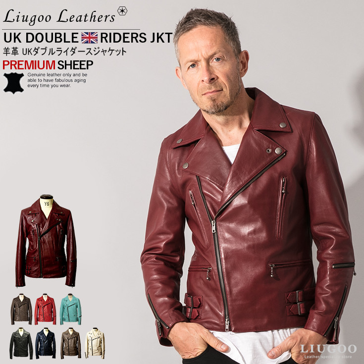 楽天市場】【20周年記念20%OFFクーポン】Liugoo Leathers 本革 UK