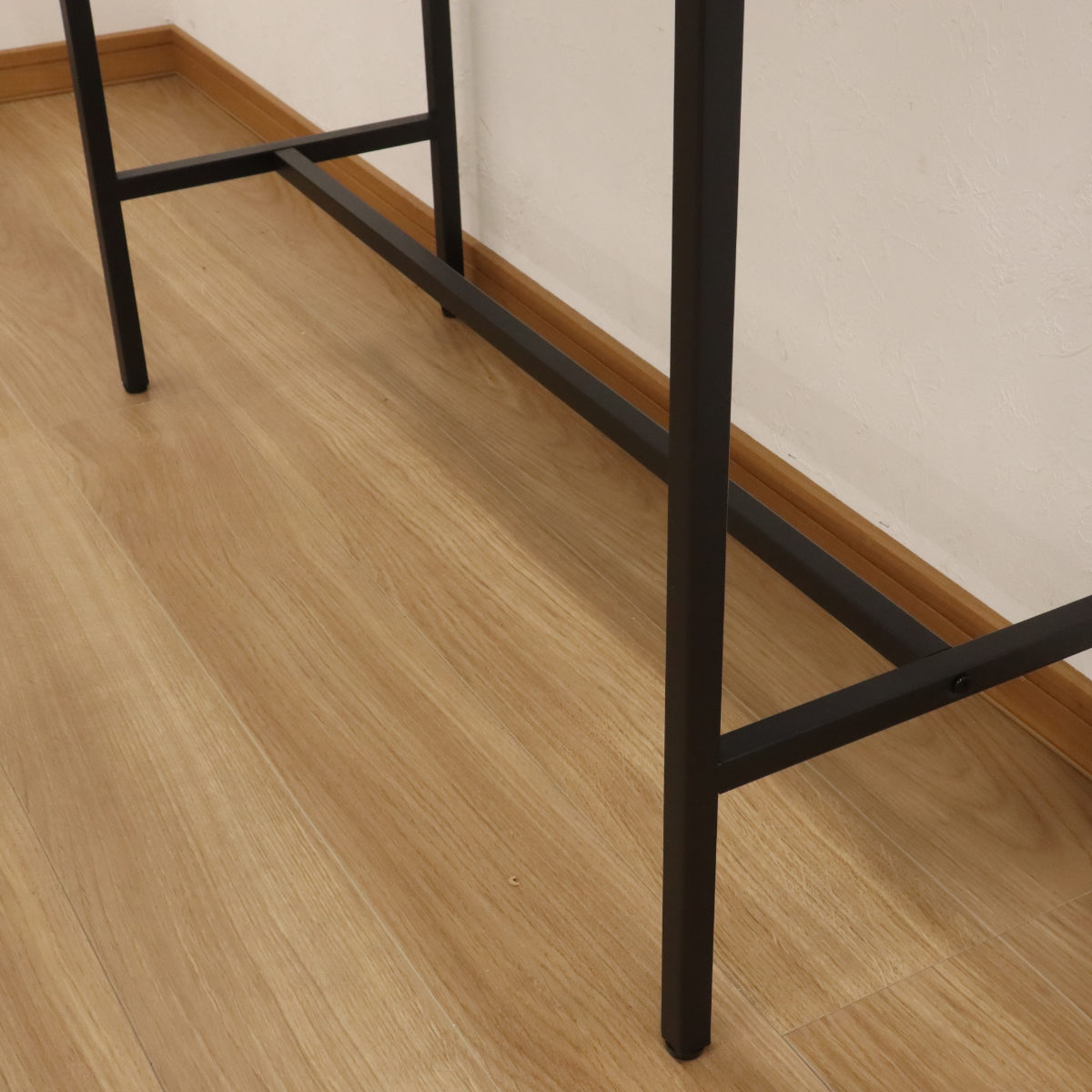 楽天市場】カウンターテーブル 幅100cm 奥行40cm ラック 木目調