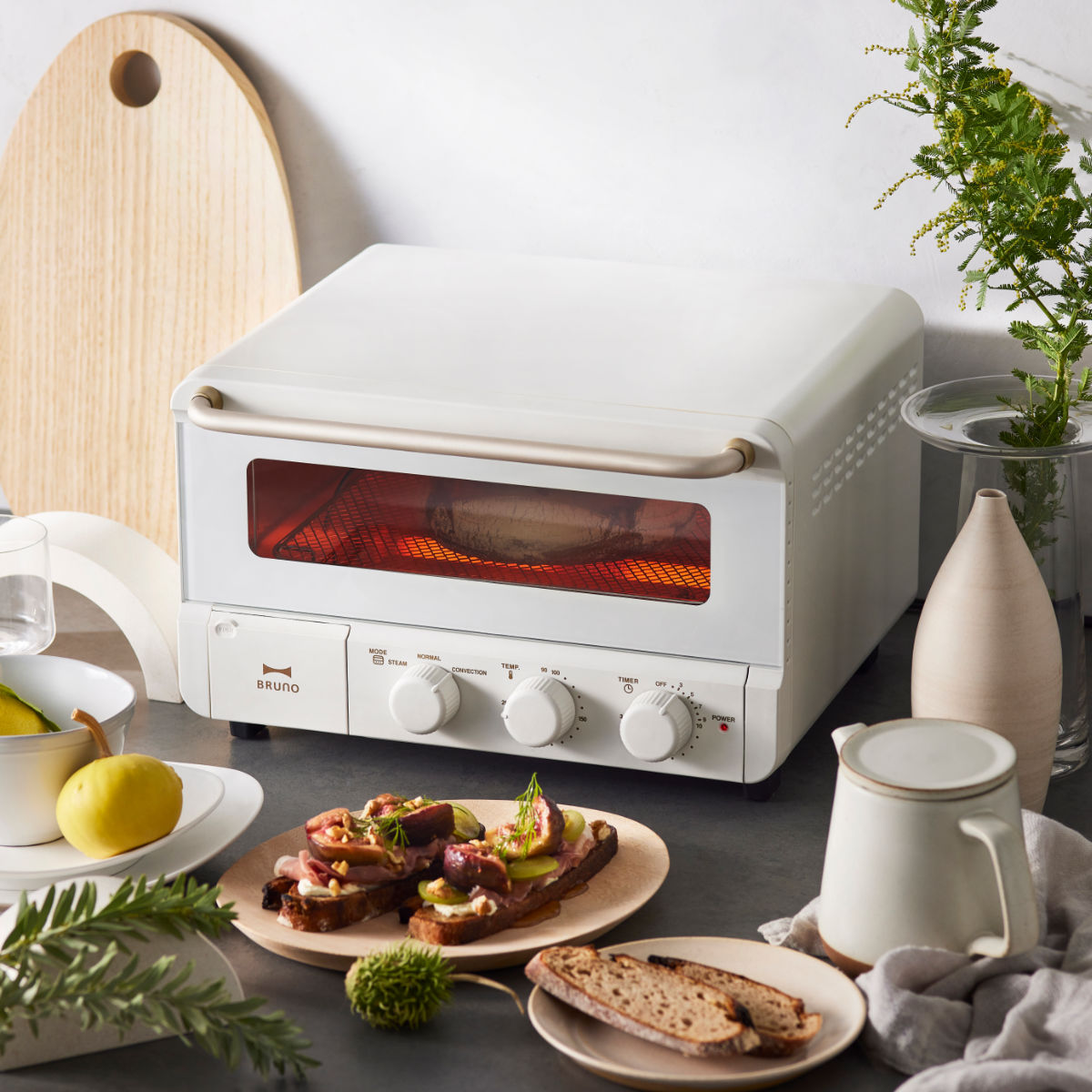 楽天市場】BRUNO オーブントースター スチーム＆ベイクトースター