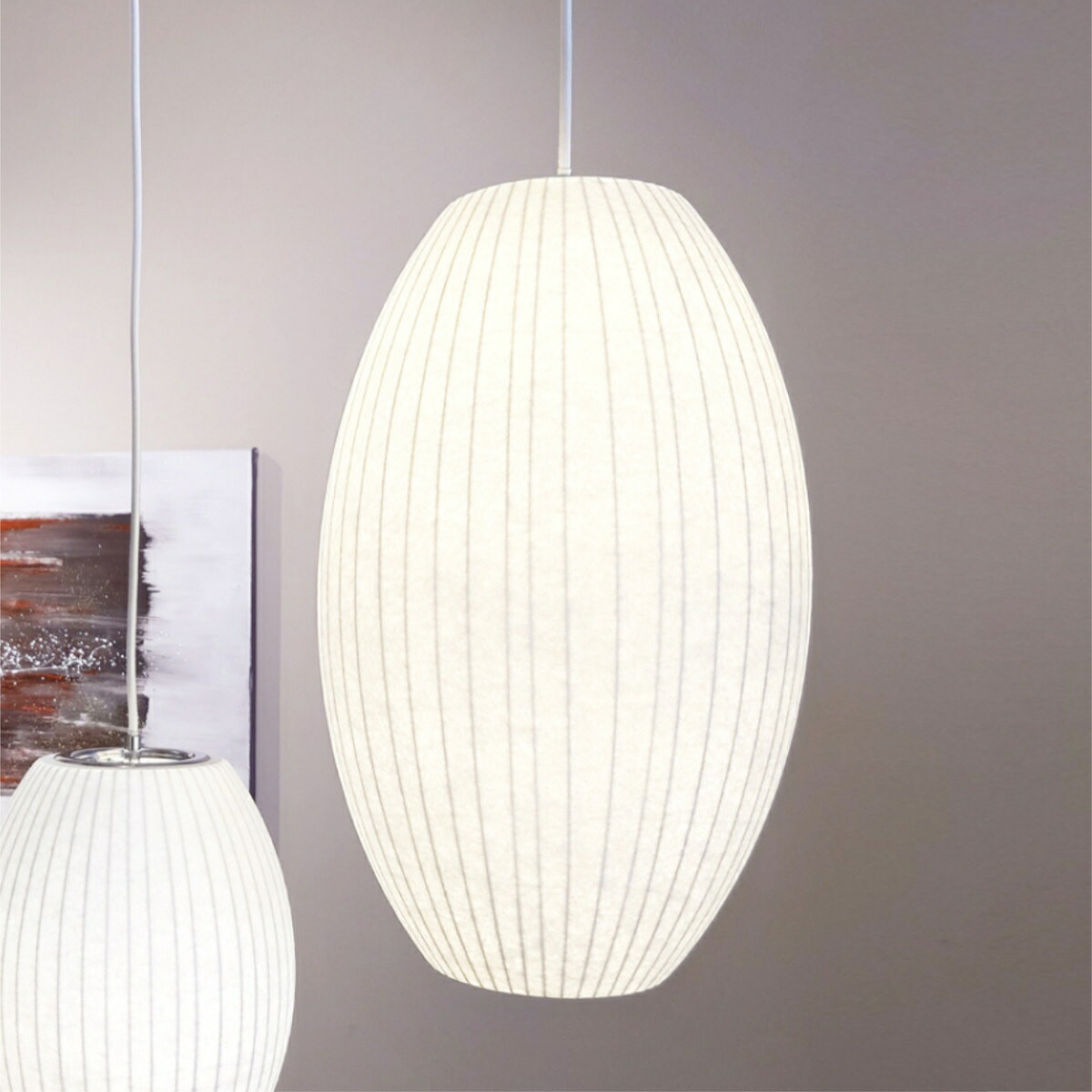 楽天市場】ペンダントライト バブルランプ シガー ミディアム （ リ