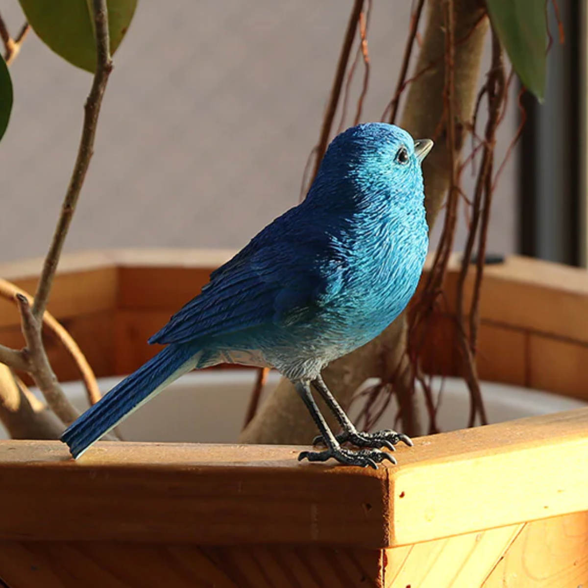 楽天市場】オブジェ BIRDIE BILL BLUE BIRD ブルーバード マグネット