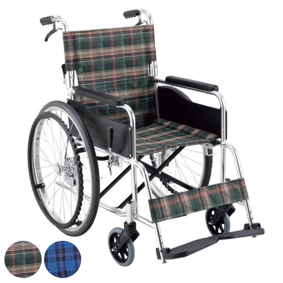 楽天市場】車いす 標準 自走式 背折れタイプ 座面幅40cm 非課税