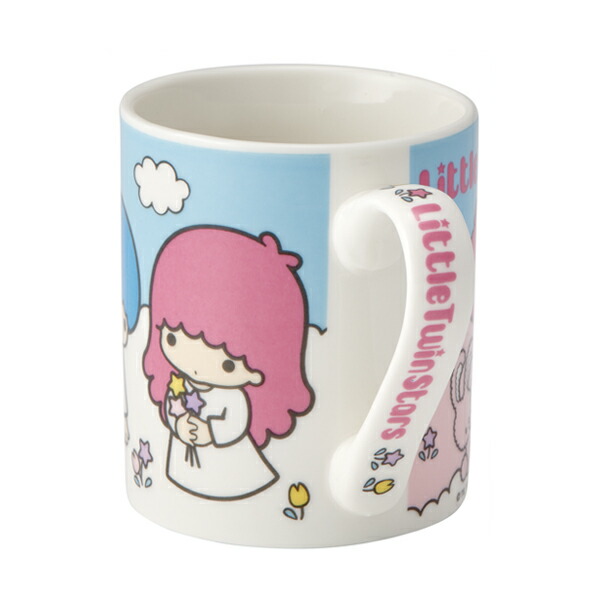 楽天市場】マグカップ 240ml リトルツインスターズ キキララ 陶器 マグ