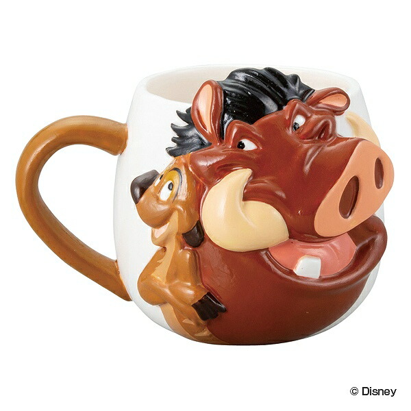 楽天市場】マグカップ 380ml ティモン＆プンバ ライオンキング