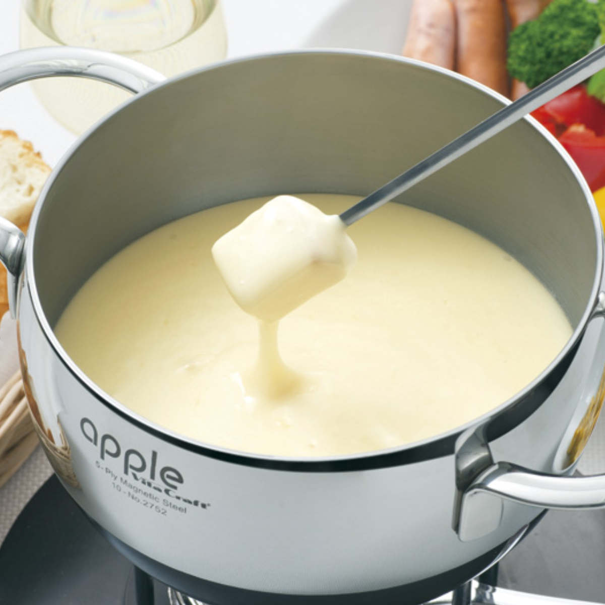 楽天市場】ビタクラフト 無水調理鍋 24cm IH対応 アップル