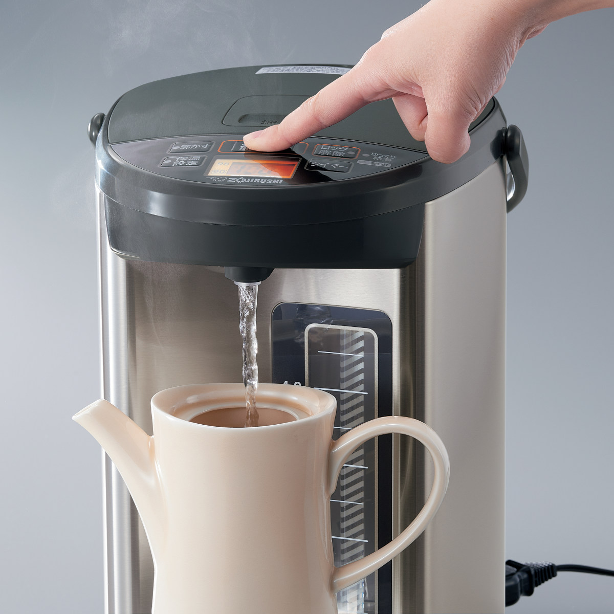 楽天市場】象印 電気ポット 5L VE電気まほうびん 優湯生 大容量