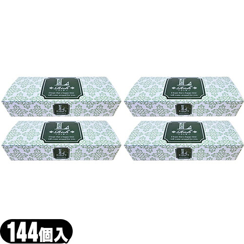 匿名 ジャパンメディカル 0.04 リッチ 144個入 スタンダード L 3箱