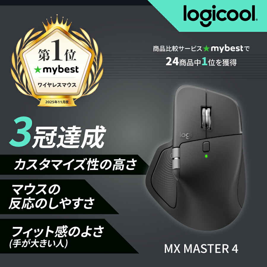 楽天市場】【新製品】ロジクール MX MASTER 4 アドバンスド ワイヤレス