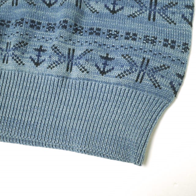 楽天市場】RRL ダブルアールエル インディゴフェアアイルニットベスト