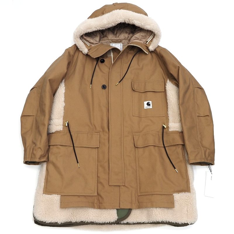 楽天市場】新品 23AW sacai × Carhartt WIP Canvas Parka Siberian