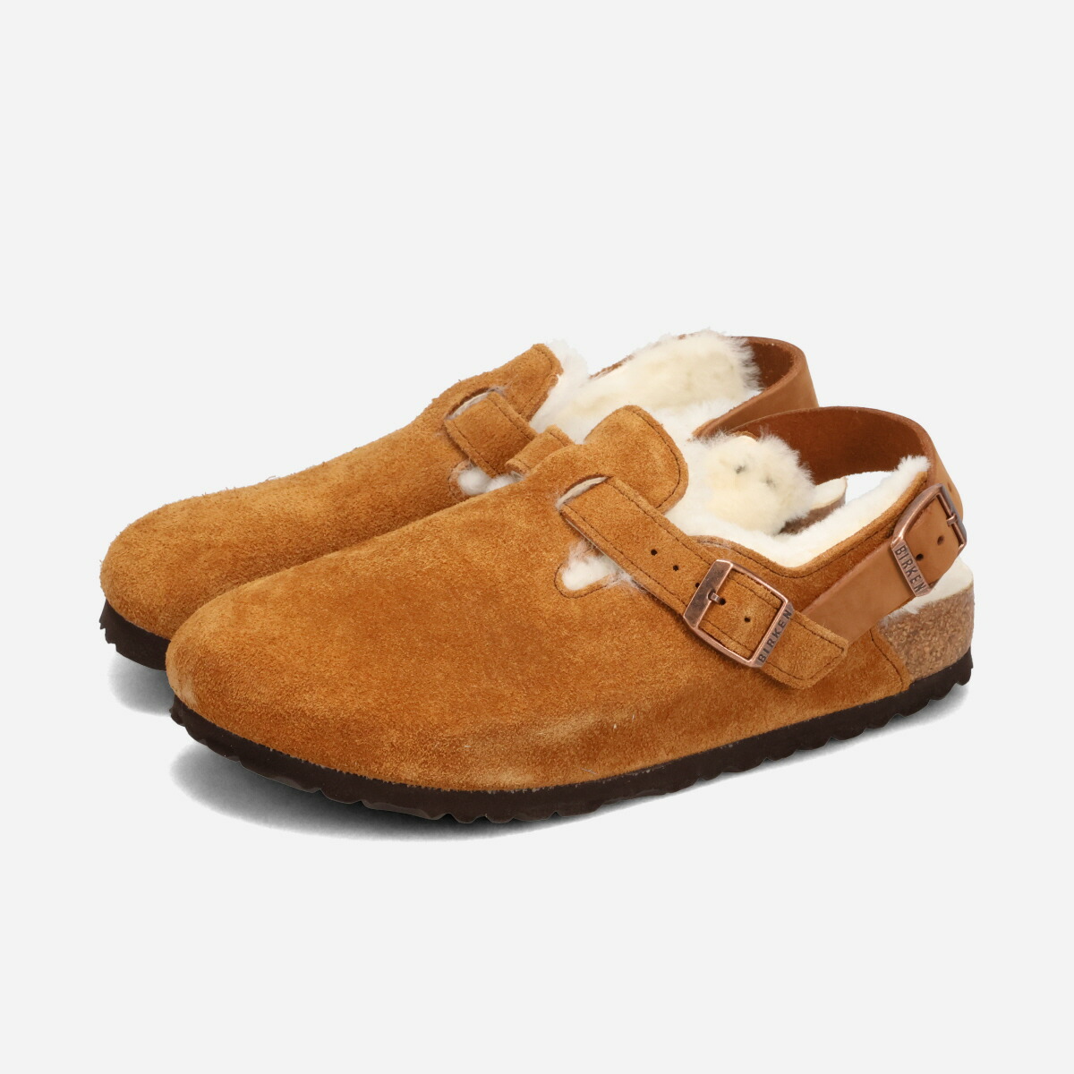 楽天市場】【30%OFF】 BIRKENSTOCK TOKIO SHEARLING SUEDE LEATHER