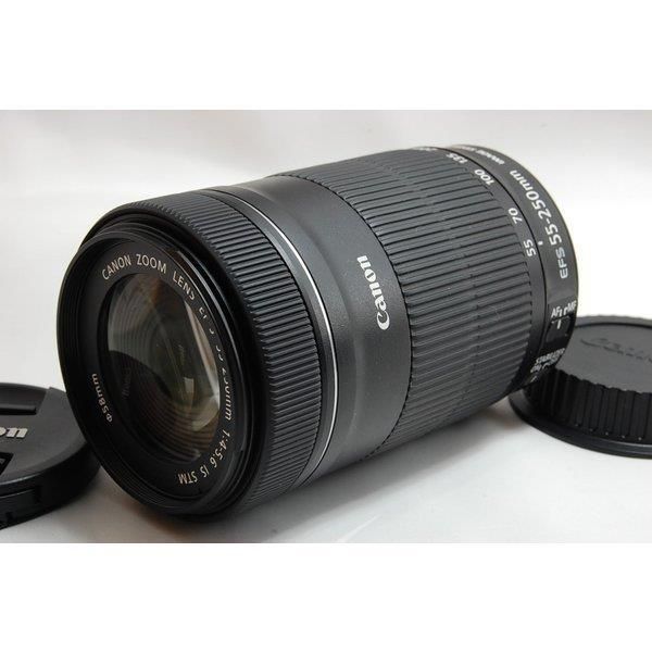 楽天市場】【中古】キヤノン Canon EF-S 55-250mm f/4-5.6 IS STM 美品