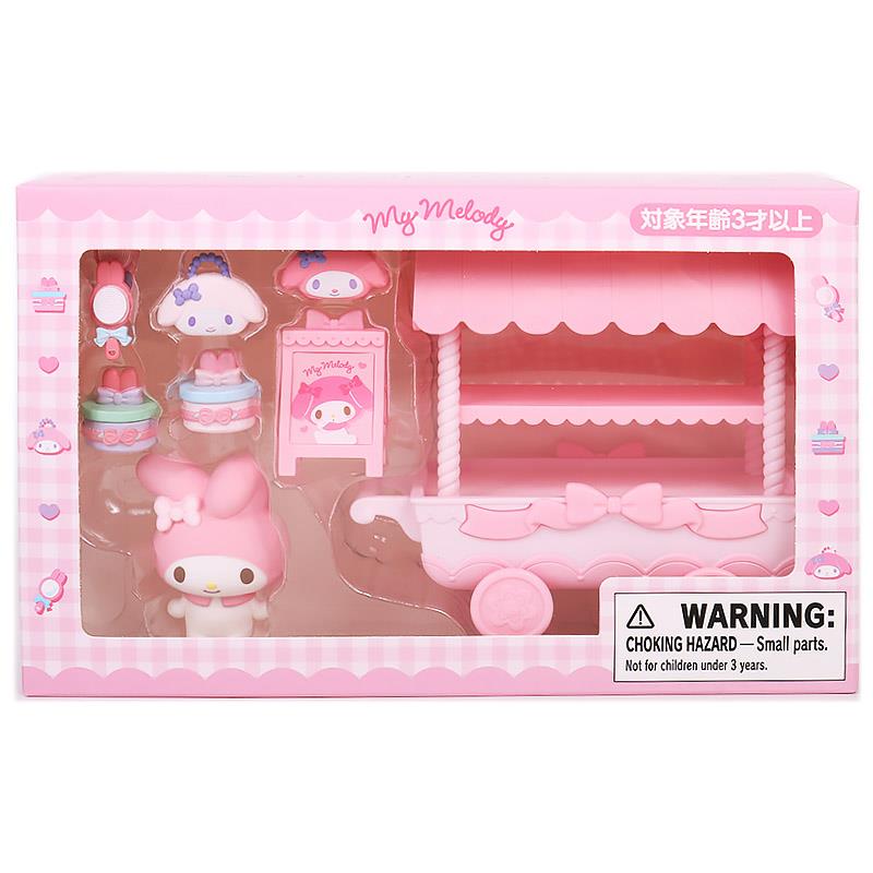 楽天市場】マイメロディ ドール＆ワゴン ままごと お店屋さんごっこ