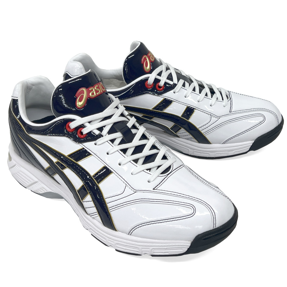 楽天市場】【サイズ交換送料無料】ホワイト×ネイビー アシックス 野球