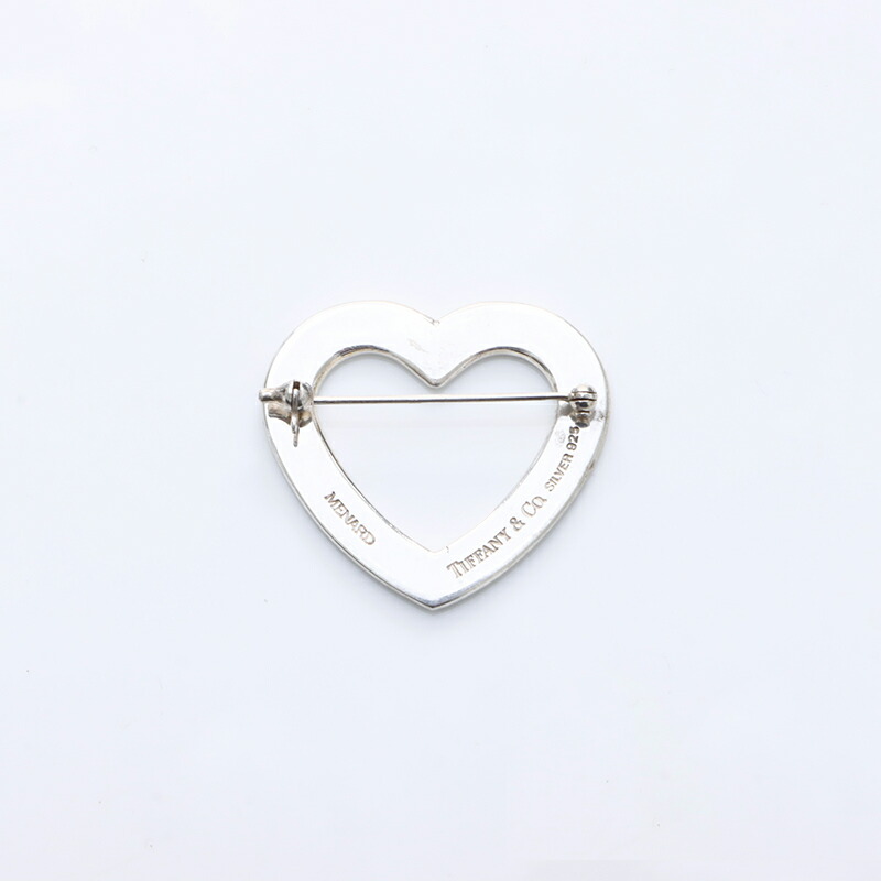 楽天市場】ティファニー TIFFANY&Co. ハート ブローチ シルバー WS7562
