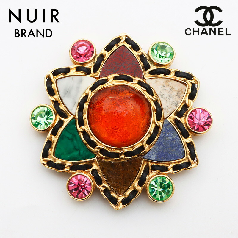 楽天市場】シャネル CHANEL グリポア 95A 1995年 ブローチ マルチ