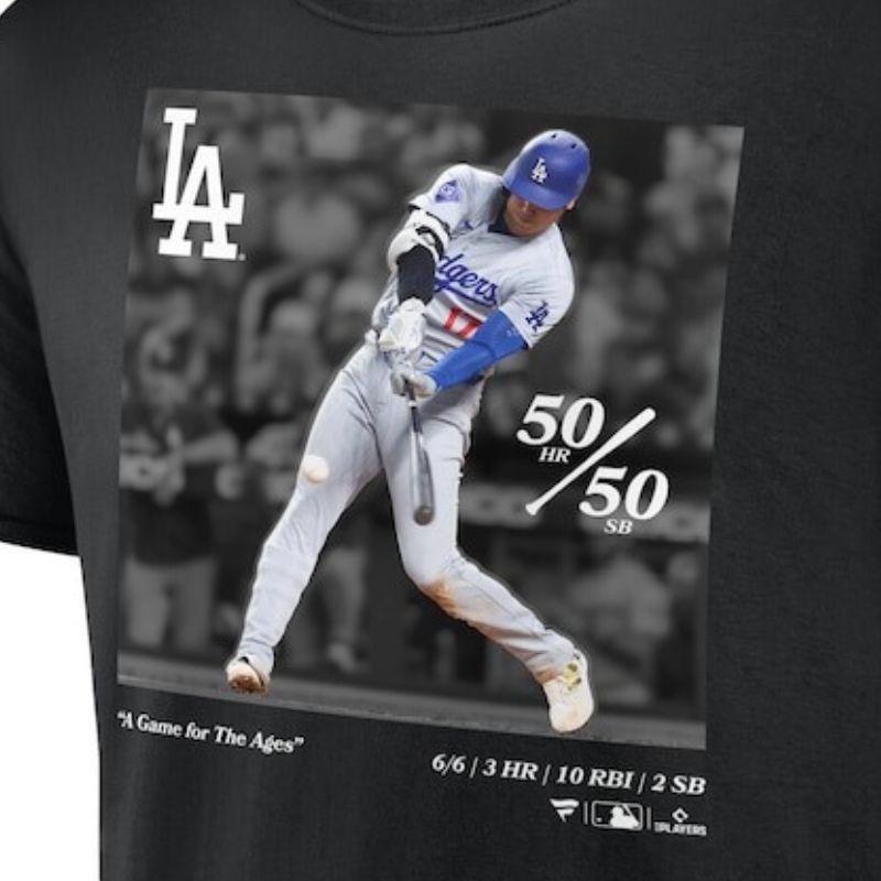楽天市場】【ポイント2倍ワンダフルデー】大谷翔平 50-50記念 Tシャツ