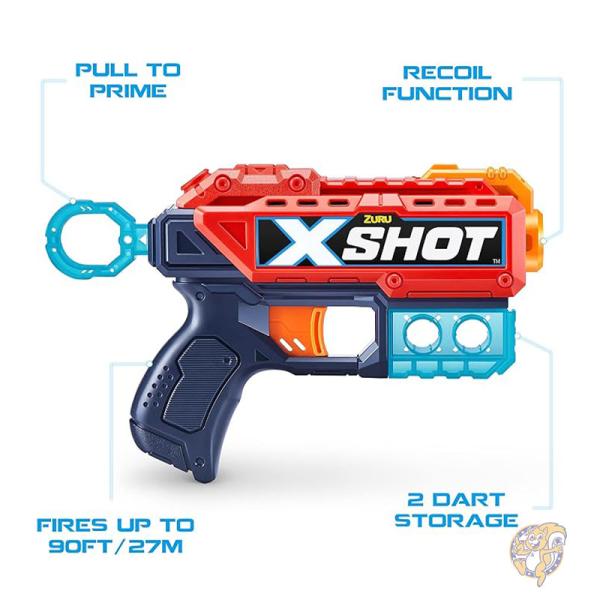 楽天市場】Xショット XShot エクセル リフレックス6 4個セット 48