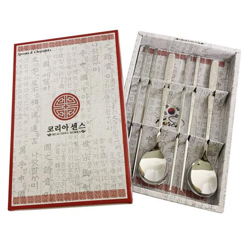 楽天市場】☆宅急便コンパクト発送☆韓国スプーン＆箸セット(スプーン2