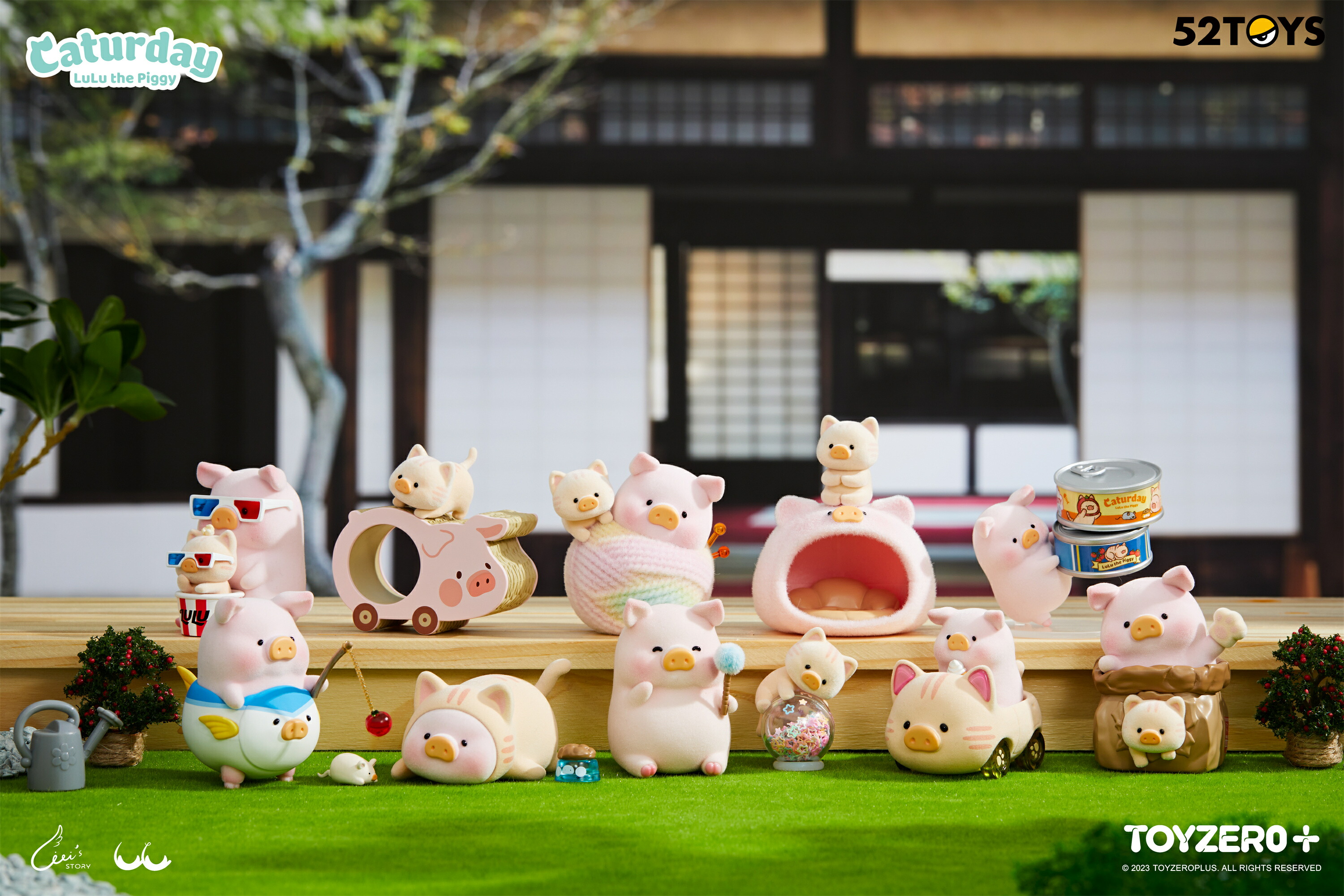 楽天市場】【8個入BOX】TOYZEROPLUS×CICI'S STORY 子豚LULU Caturday