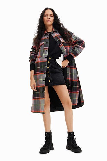 楽天市場】【Desigual/デシグアル】22WWEWAI タータンチェック