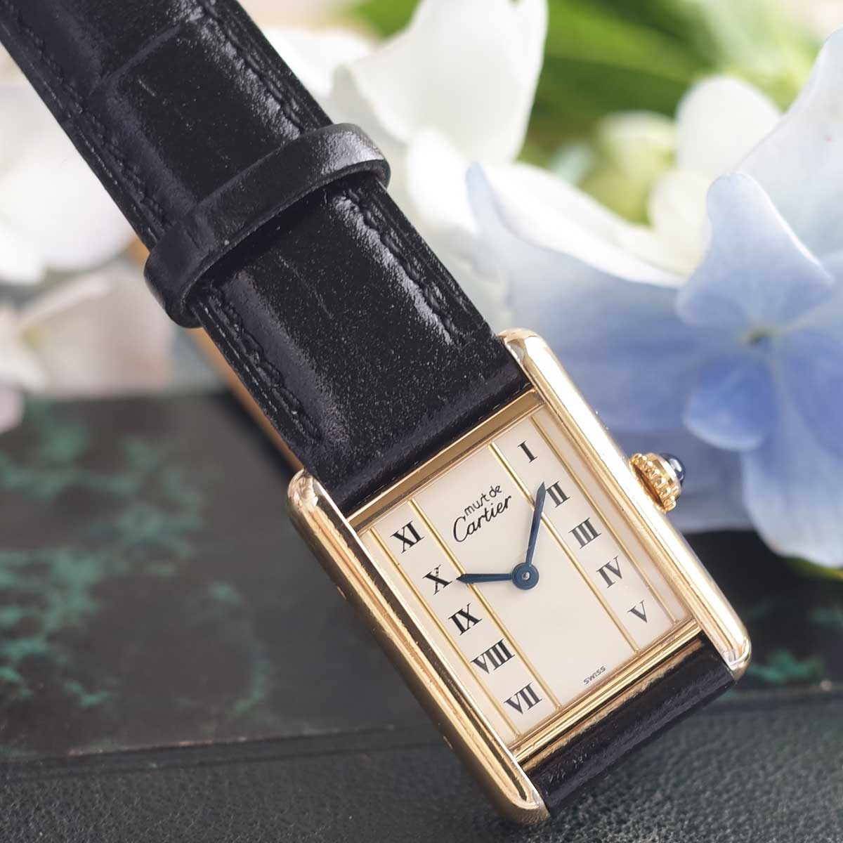 楽天市場】カルティエ 純正 マストタンク SM 腕時計 5057001 縦