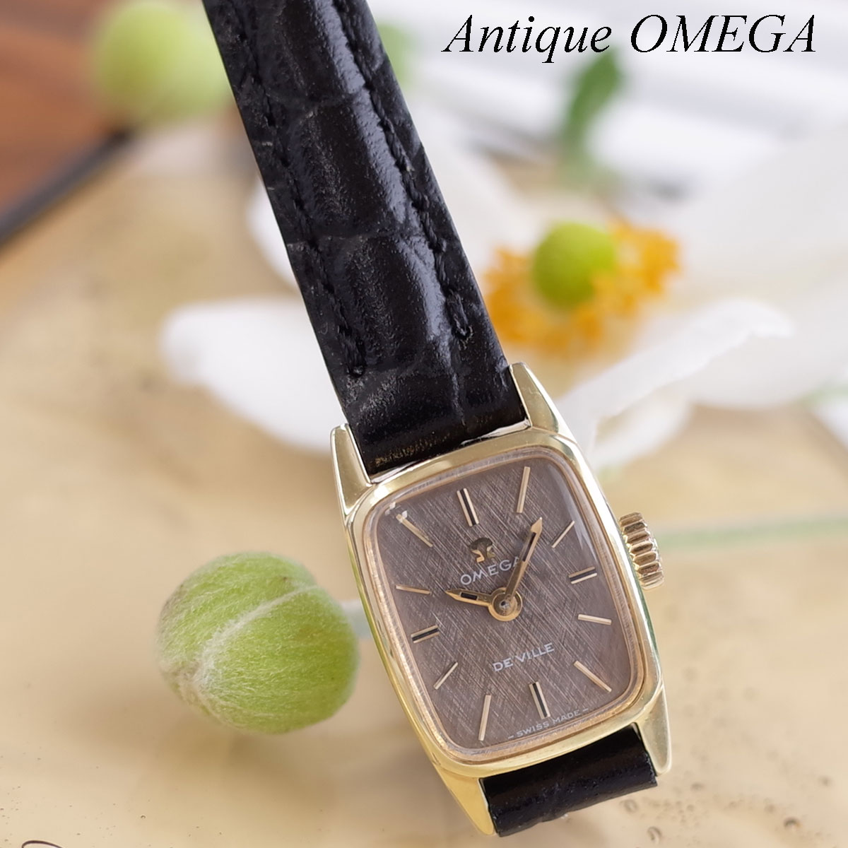 楽天市場】オメガ デビル 70'S アンティーク ミニトノー ブラウン