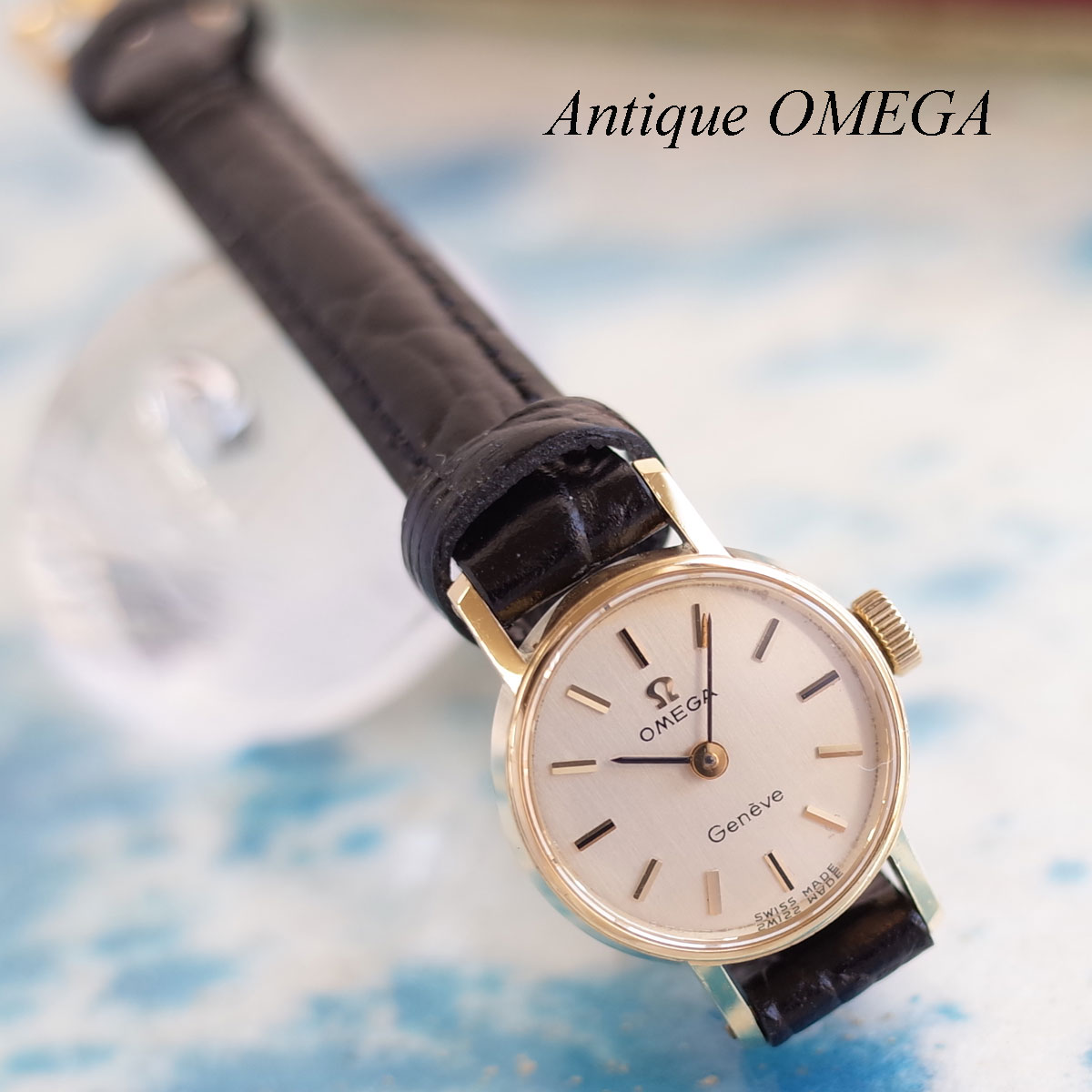 楽天市場】極小 オメガ GENEVE 70'S アンティーク K18 750YG 511.227