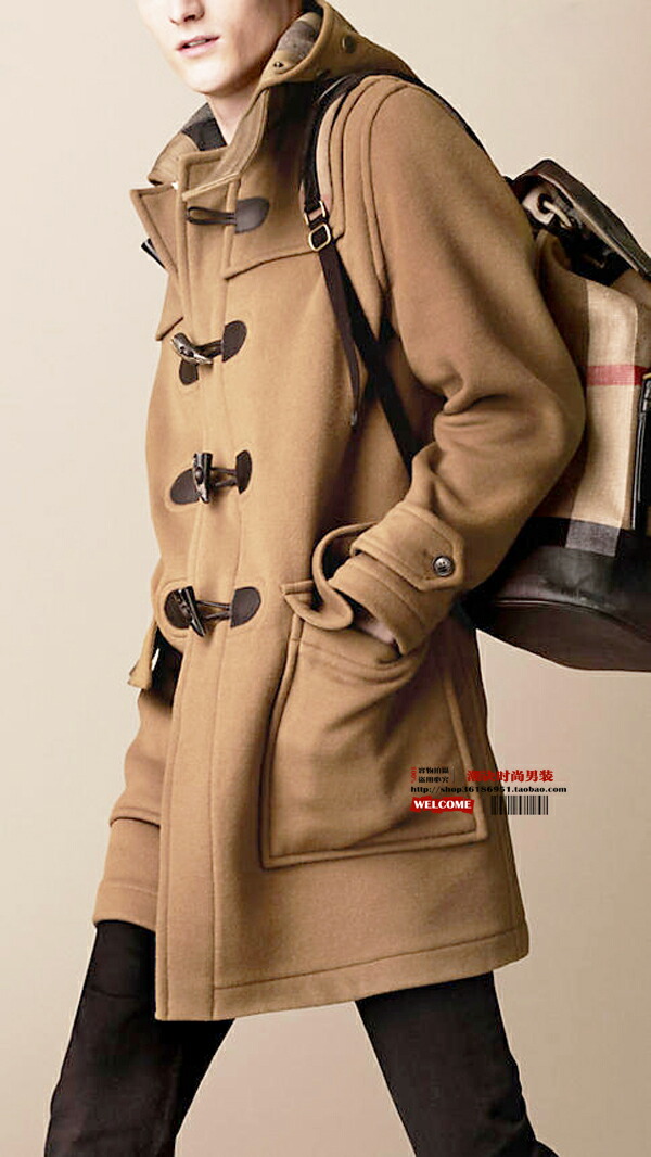 楽天市場】＜在庫セール＞送料無料/メンズダッフルコート/ベージュ