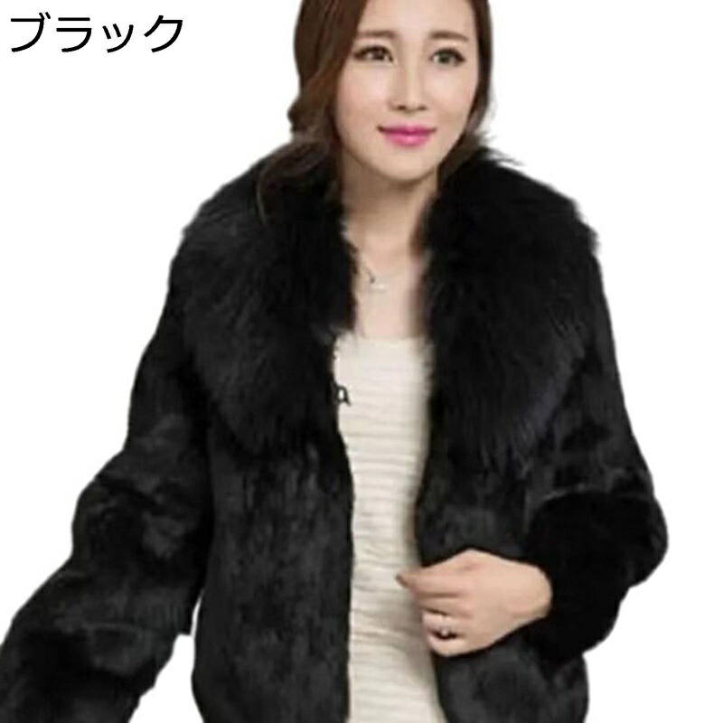 楽天市場】フェイクファーコート 3xl 毛皮コート ファーコート