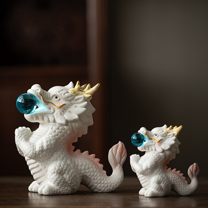 楽天市場】可愛い 龍の置物 干支 たつ 辰 竜 陶器 龍神 開運 干支飾り
