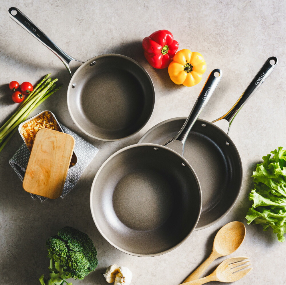 楽天市場】【10年保証】”次世代フライパン” CORELLE コレール