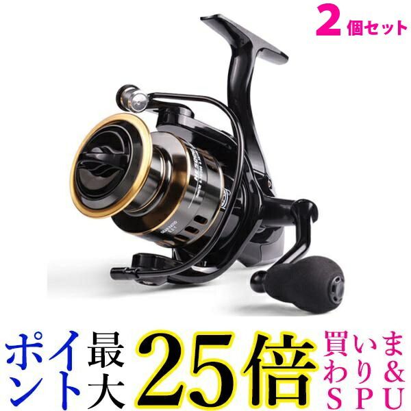 楽天市場】2個セット スピニングリール 軽量 3000番 耐久性 釣り