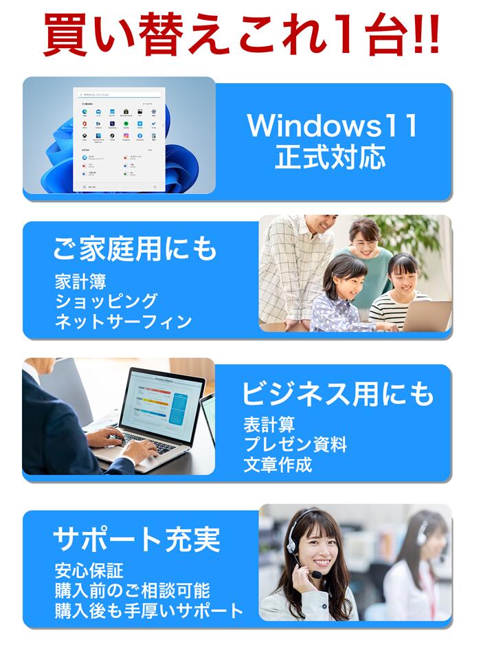 楽天市場】Windows11正式対応｜Microsoft office搭載｜第8世代CPU