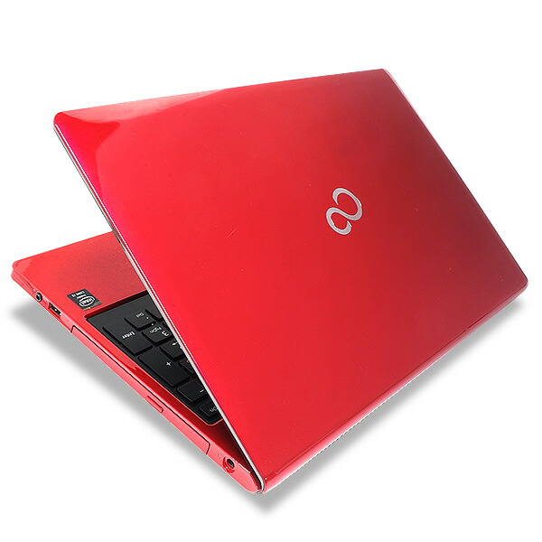 楽天市場】ノートパソコン 中古 Office付き ルビーレッド カラー 赤