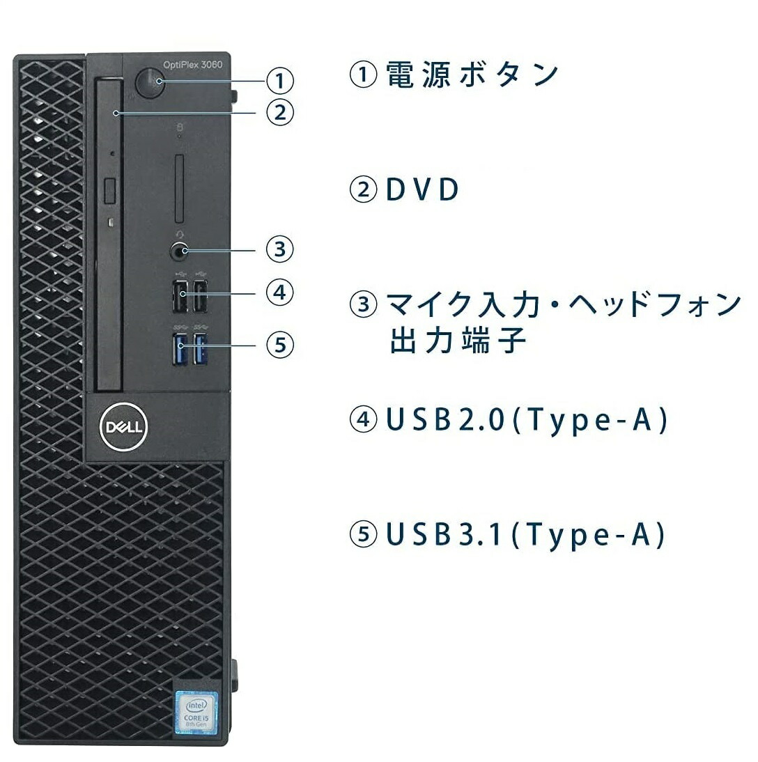 楽天市場】美品 デスクトップパソコン Windows11 pro DELL Optiplex
