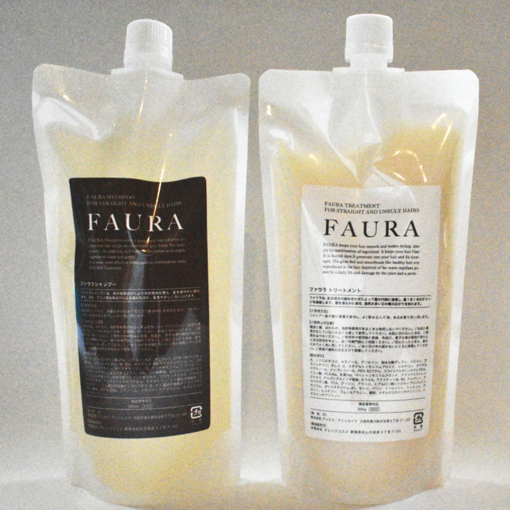 楽天市場】FAURA ファウラ シャンプー [500ml] トリートメント[500g