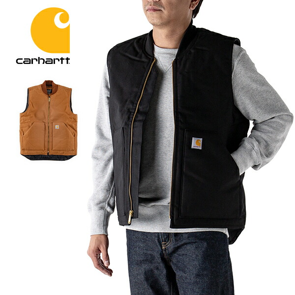 楽天市場】カーハート Carhartt ベスト V01 ダックベスト メンズ