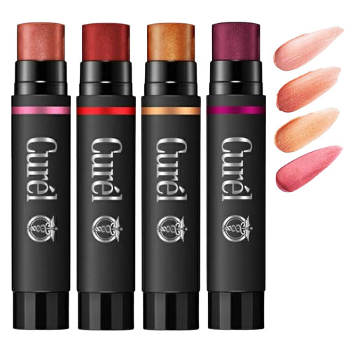 楽天市場】花王 キュレル リップケア クリーム 美発色ボルドー 他 全4