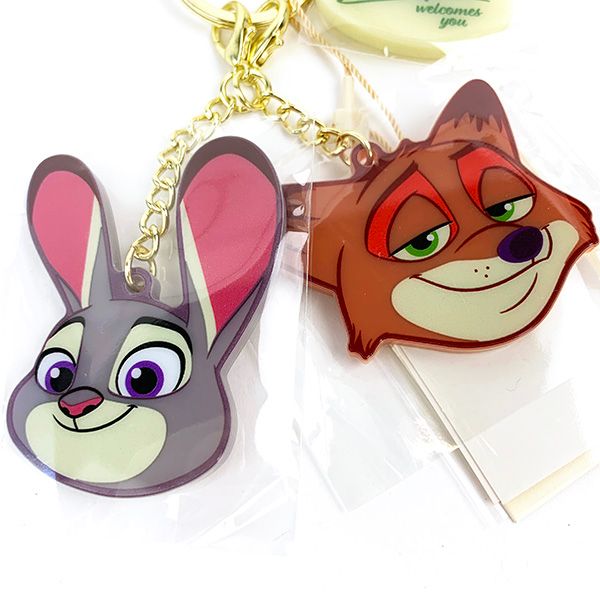 楽天市場】ディズニー ズートピア アクリルチャーム(ジュディ・ニック