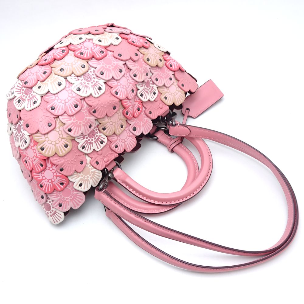 楽天市場】COACH コーチ ティーローズバスケットバッグ 67702 2Way