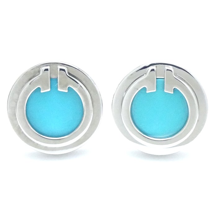 楽天市場】ティファニー TIFFANY&Co. Tサークル ピアス ターコイズ