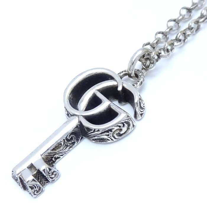 楽天市場】GUCCI グッチ ダブルG キー ネックレス 627757 シルバー925