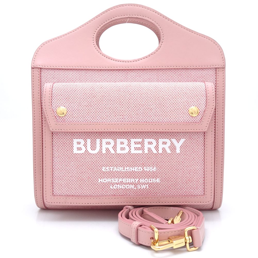 楽天市場】BURBERRY バーバリー ミニ・ポケットバッグ 80317461