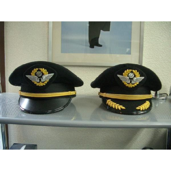 ブラニフ航空 1950年代 パイロット 帽章／制帽 キャプテン 機長 制服