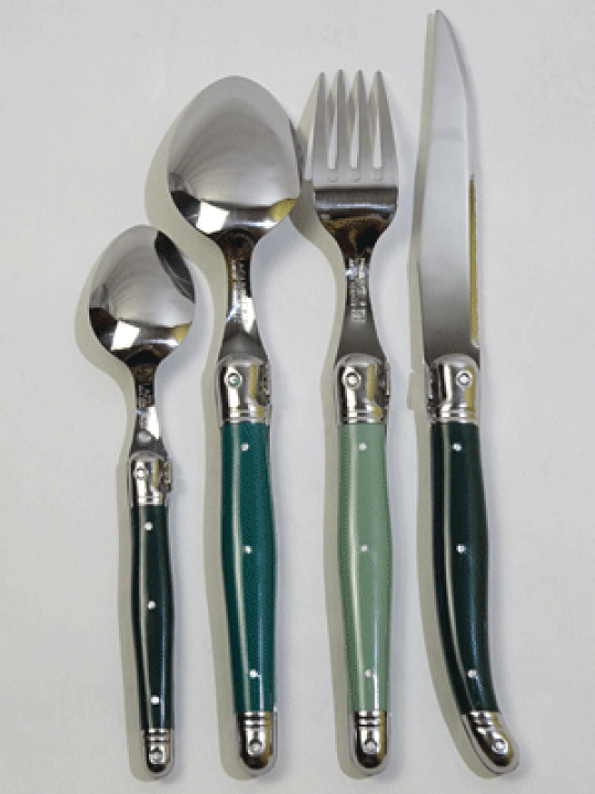 楽天市場】ライヨール ラギオール ディナーカトラリー24ピースセット