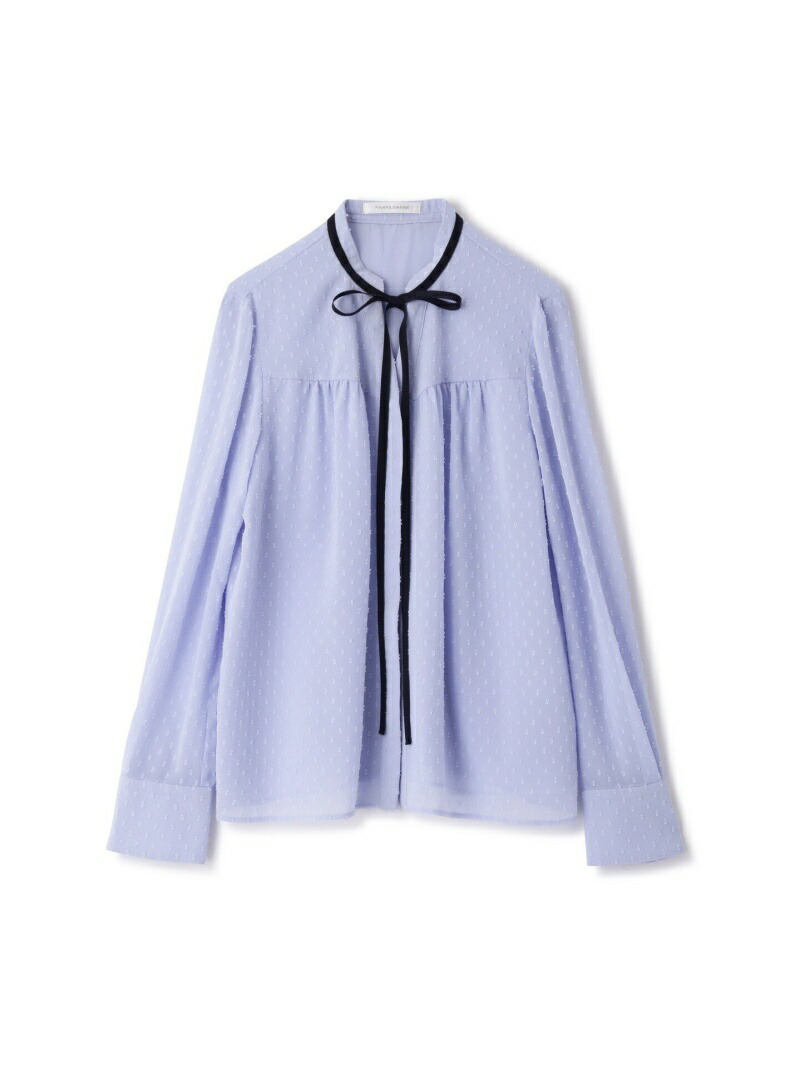 楽天市場】【SALE／50%OFF】◇カットジャカードリボンブラウス