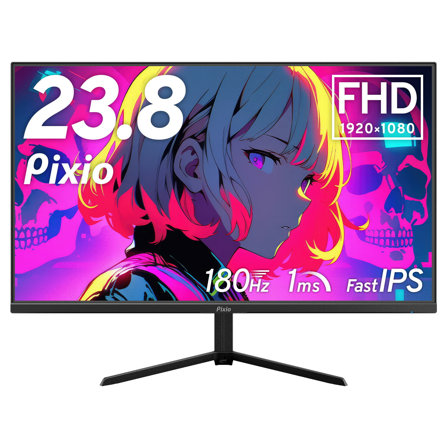 楽天市場】Pixio ピクシオ ゲーミングモニター 24インチ ホワイト