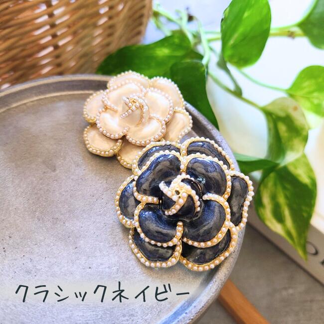 楽天市場】【スーパーセール 50%OFF】フラワー パール ブロ－チ